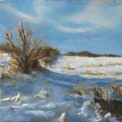 A Winter Walk I - Signed Giclée Print