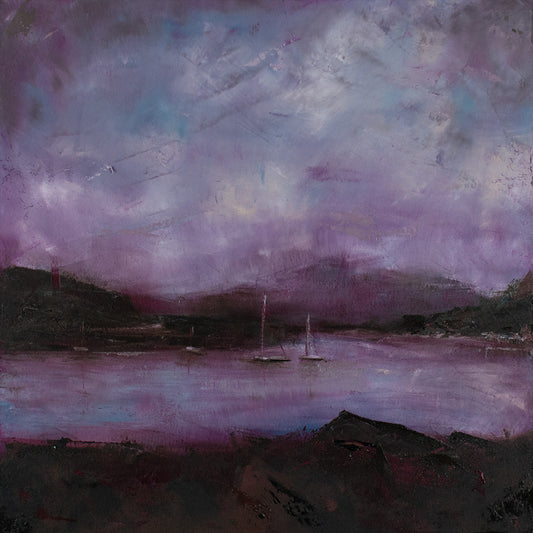 Millport Dusk - The Eileans and Beyond - Hanging Ornament