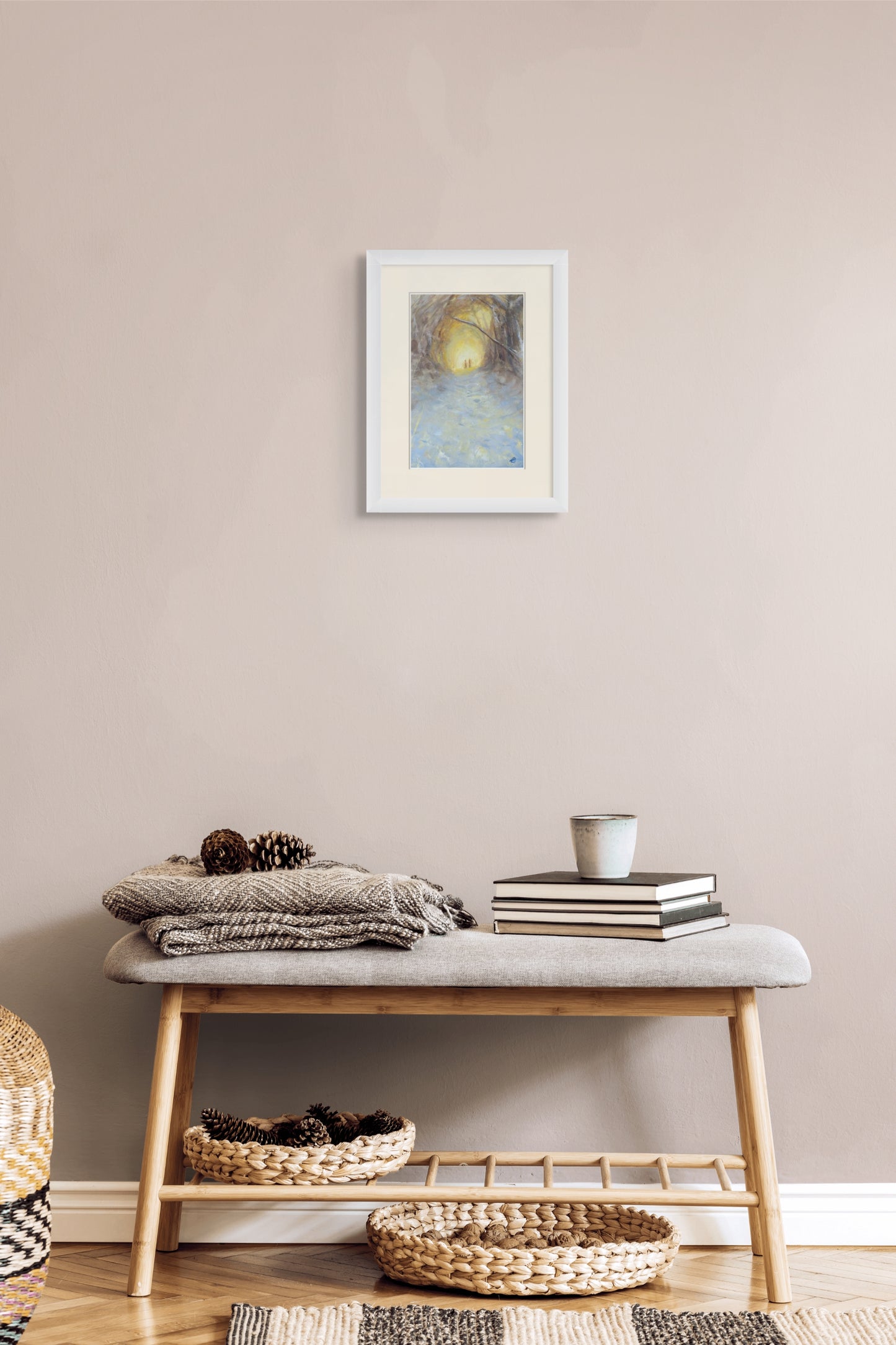 A Winter Walk III - Signed Giclée Print