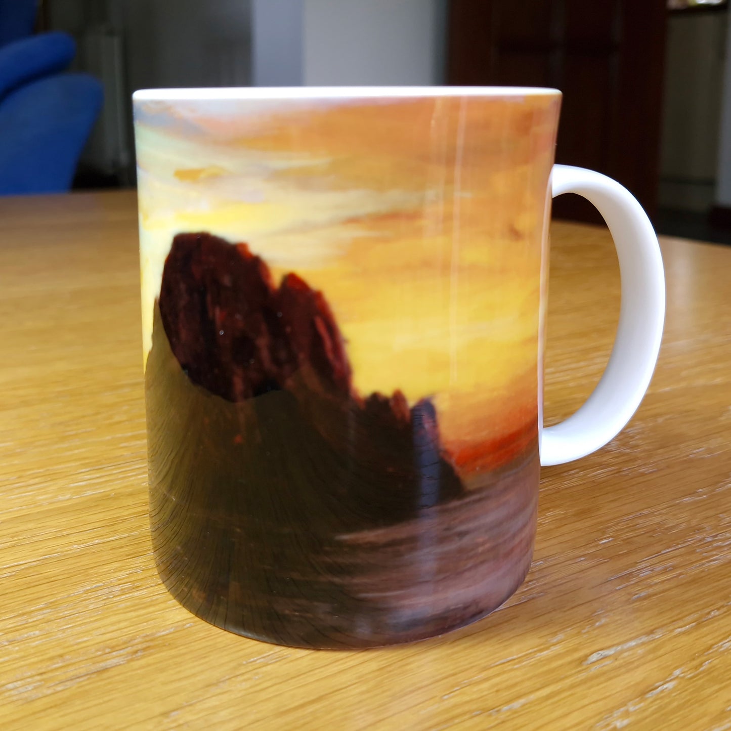 Es Vedrà at Dusk - Large 15oz Bone China Mug