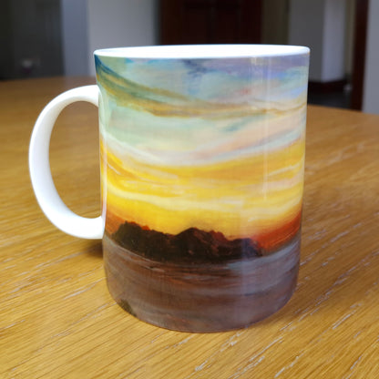 Es Vedrà at Dusk - Large 15oz Bone China Mug