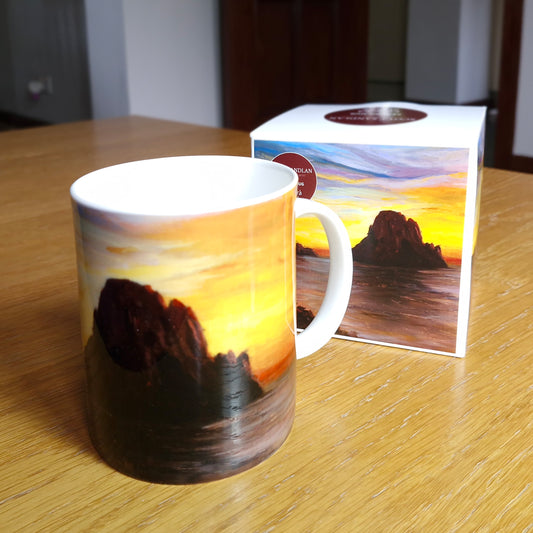 Es Vedrà at Dusk - Large 15oz Bone China Mug