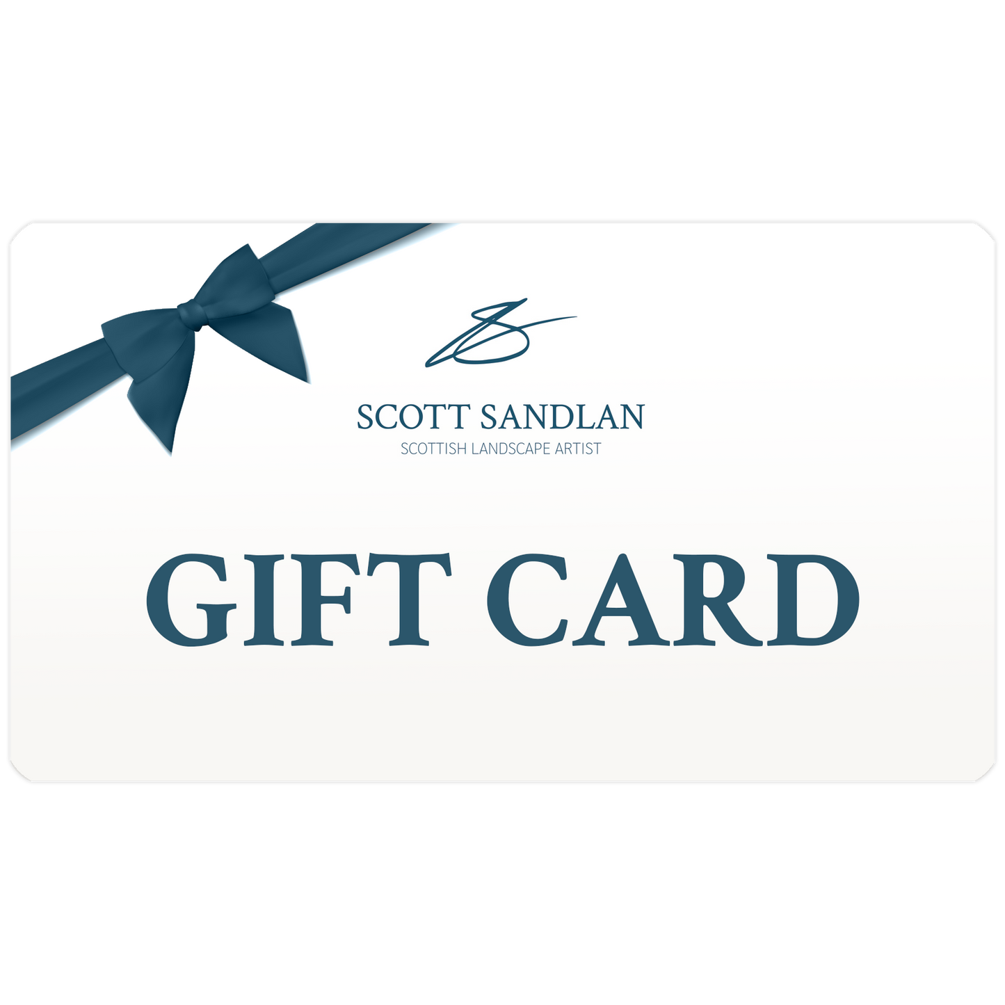 Scott Sandlan Scottish Landscape Artist Gift Card