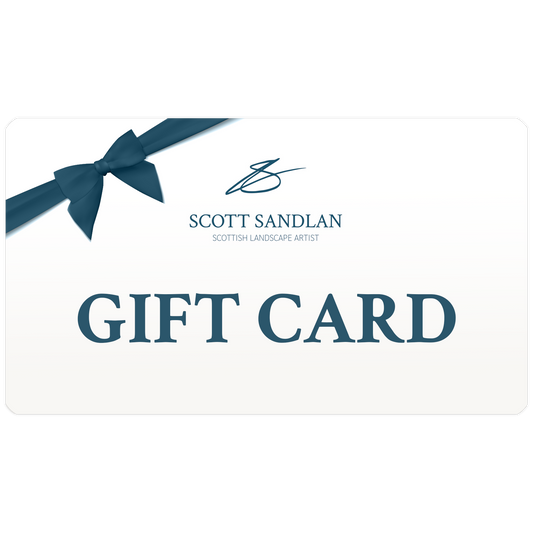 Scott Sandlan Scottish Landscape Artist Gift Card