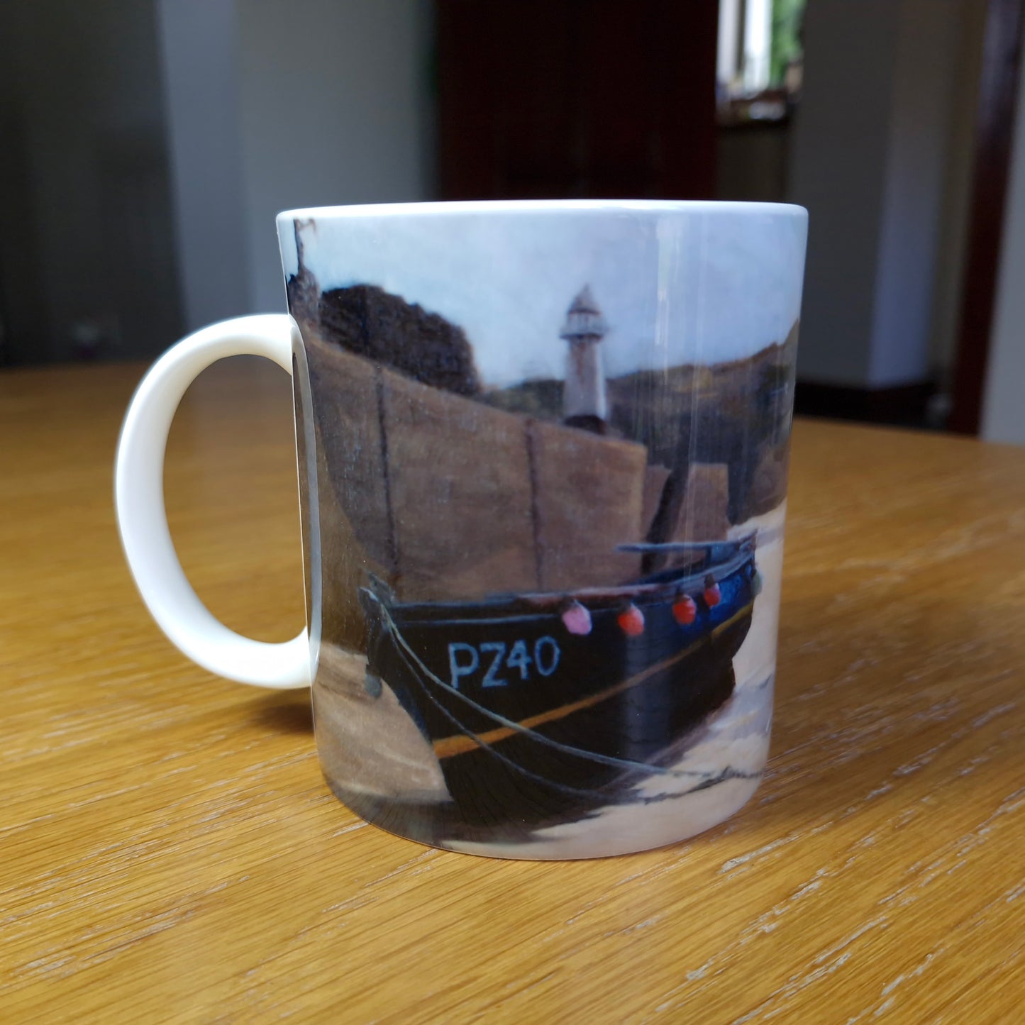Low Tide, St Ives - Large 15oz Bone China Mug
