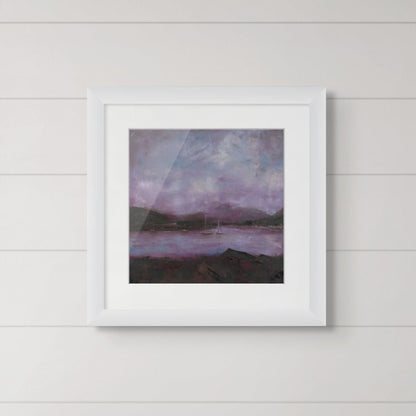 Millport Dusk – The Eileans and Beyond