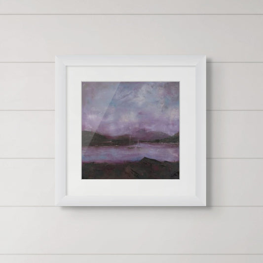 Millport Dusk – The Eileans and Beyond