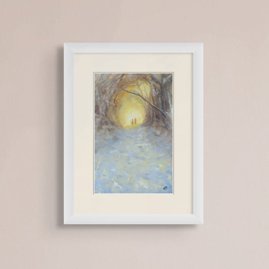 A Winter Walk III - Signed Giclée Print